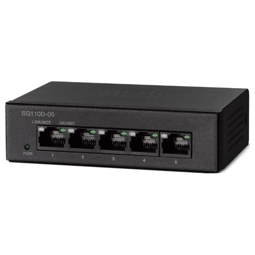 [CSOSG110D05NA] Cisco SG110D-05 5-Port Ethernet Switch