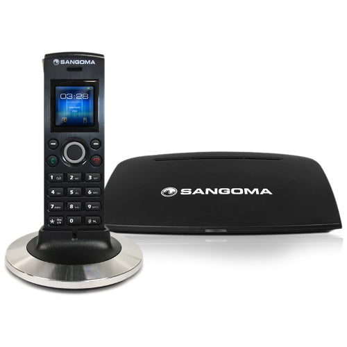 [SGMDC201N] Sangoma DC201N Cordless IP Handset & Base Station Bundle