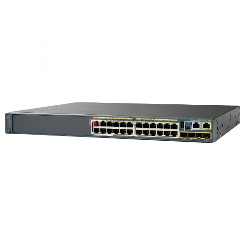 [CSOWSC2960X24PSL] Cisco Catalyst WS-C2960X-24PS-L 24-Port Managed Switch