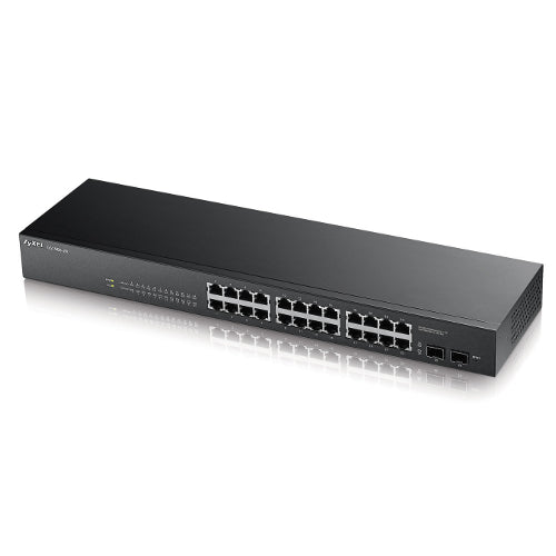 [ZYXGS190024] ZyXEL GS1900-24 24-Port GbE Web Managed Rackmountable Switch