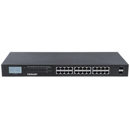 [ITL561242] Intellinet 561242 24-Port Gigabit Ethernet PoE+ Switch