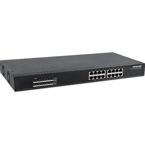 [ITL560993] Intellinet 560993 16-Port Gigabit Ethernet PoE+ Switch