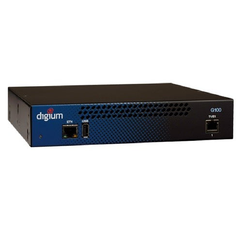 [DIG1G100F] Digium G100 1G100F Single Span Digital T1/E1/PRI to VoIP Gateway Appliance