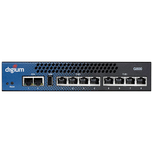 [DIG1G800F] Digium G800 1G800F Eight Span Digital T1/E1/PRI to VoIP Gateway Appliance