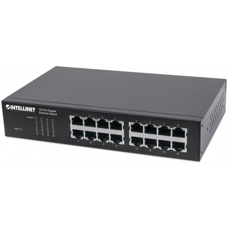 [ITL561068] Intellinet 561068 16-Port Gigabit Ethernet Switch