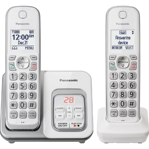 [PANKXTGD532W] Panasonic KX-TGD532W DECT 6.0 Cordless Phones with 1 Handset