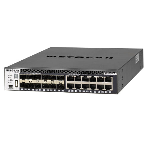 [NETXSM4324S100NES] Netgear XSM4324S-100NES M4300-12x12F 12-Port Gigabit Ethernet Managed Switch