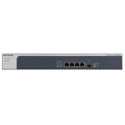 [NETXS505M100NAS] Netgear XS505M-100NAS 4-Port Gigabit Ethernet Unmanaged Switch