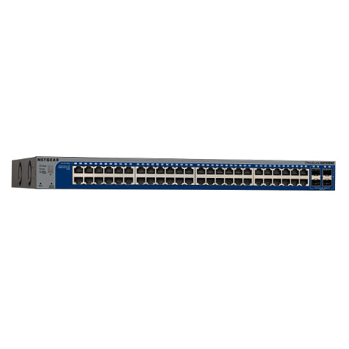 [NETGS752TXS100NAS] Netgear ProSafe GS752TXS-100NAS 48-Port Gigabit Stackable Ethernet Switch