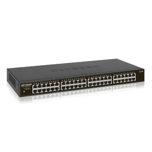 [NETGS348100NAS] Netgear GS348-100NAS 48-Port Gigabit Ethernet Unmanaged Switch