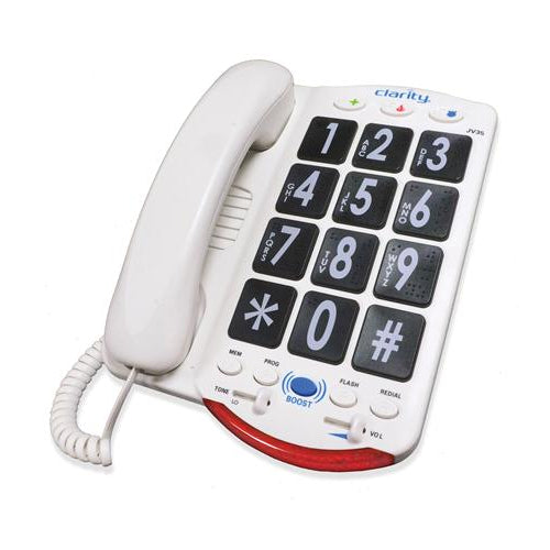 [CLA76560001] Clarity JV35 76560.001 Amplified Telephone with Talk Back Numbers