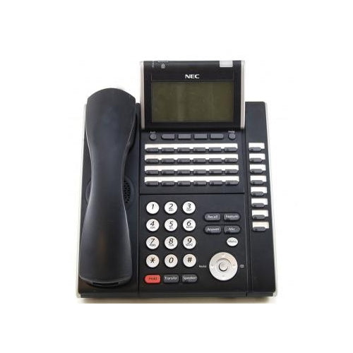 [NECITL32D1-BLK-REF] NEC DT730 ITL-32D-1 32-Button Display IP Phone (Black/Refurbished)