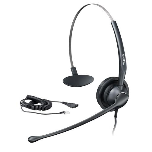 [YLKYHS33] Yealink YHS33 Wideband Monaural Headset with Quick Disconnect Cord