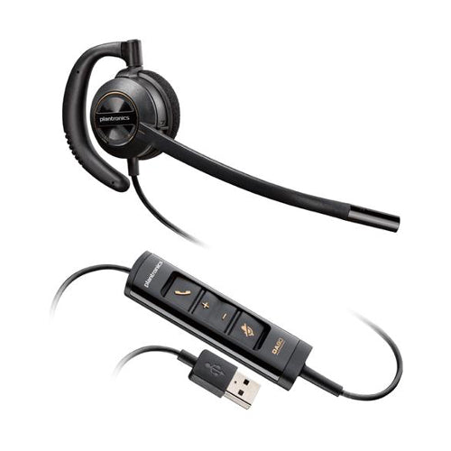 [PLT20344601] Plantronics 203446-01 HW535 Encore Pro USB Monaural Headset