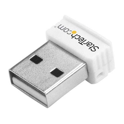 [STUSB150WN1X1W] StarTech USB150WN1X1W 150Mbps USB Wireless-N Network Adapter (White)