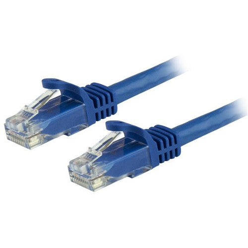 [STN6PATCH100BL] StarTech N6PATCH100BL 100ft Snagless Cat6 Patch Cable (Blue)