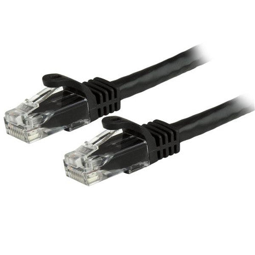 [STN6PATCH100BK] StarTech N6PATCH100BK 100ft Snagless Cat6 Patch Cable (Black)