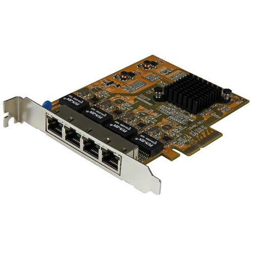 [STST1000SPEX43] StarTech ST1000SPEX43 4-Port Gigabit PCI Express Network Adapter