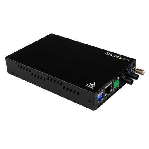 [STET90110ST2] StarTech ET90110ST2 Multimode ST Ethernet Fiber Media Converter