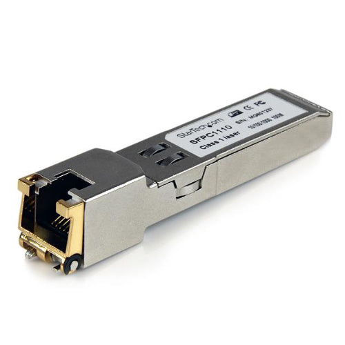 [STSFPC1110] StarTech SFPC1110 Gigabit Copper RJ45 SFP Transceiver Cisco Compatible