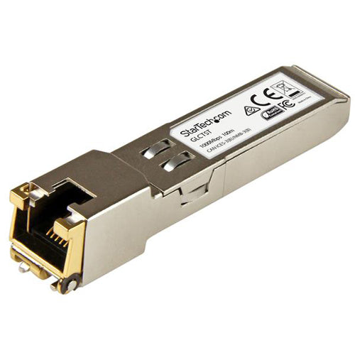 [STGLCTST] StarTech GLCTST Gigabit Copper RJ45 SFP Transceiver Cisco GLC-T Compatible