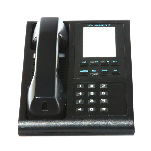 [VOD260500-BLK-REF] Vodavi Starplus II 2605-00 Standard Two-Line Phone (Black/Refurbished)