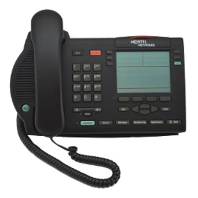 [NTMN34FA66V3N-CHCL-REF] Nortel Meridian M3904 Display Digital Telephone Version 3 (Charcoal/Refurbished)