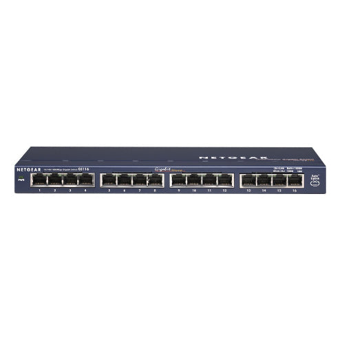 [NETGS116NA] Netgear ProSafe GS116NA 16-port Gigabit Ethernet Switch