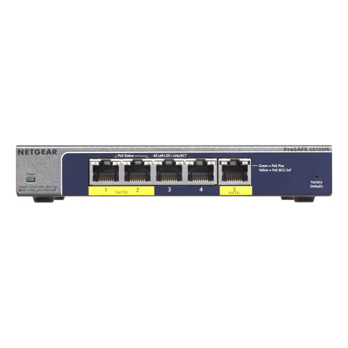 [NETGS105PE10000S] Netgear ProSafe GS105PE Ethernet Switch