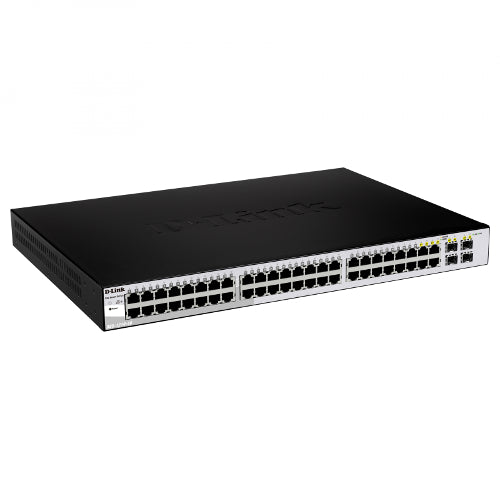 [DLKDGS121052] D-Link DGS-1210-52 WebSmart Gigabit Switch with 48 1000Base-T and 4 SFP Ports