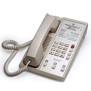 [TDXDIA65739-ASH] Teledex DIA65739 Diamond +3 Single Line Guestroom Telephone (Ash)