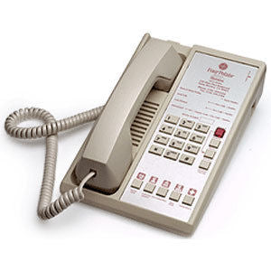 [TDXDIA65139-ASH] Teledex DIA65139 Diamond +5 Single Line Guestroom Telephone (Ash)