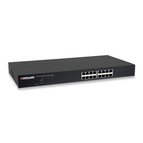 [ITL560849] Intellinet 560849 16-Port PoE 10/100 Rackmount Switch