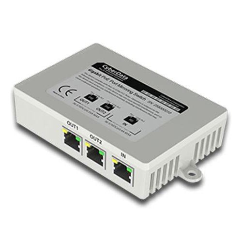 [CYB011258] CyberData 011258 2-Port PoE Gigabit Port Mirroring Switch