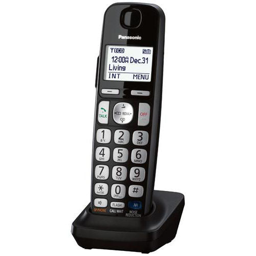 [PANKXTGEA20B-BLK] Panasonic KX-TGEA20B Accessory Handset for TGE210/230/240/260/270 Phones (Black)