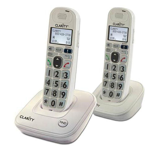 [CLAD702C] Clarity D702C 2-Handset Cordless Phone with 30dB Amplification