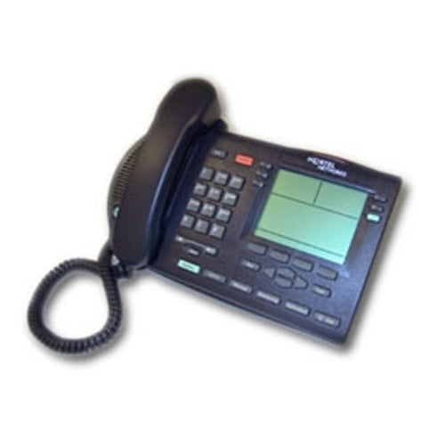 [NTNTDU82AA70-CHCL-REF] Nortel NTDU82AA70 i2004 IP Phone with Power Supply (Charcoal/Refurbished)