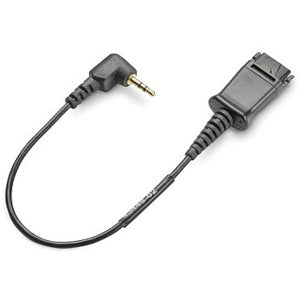 [PLT6427902] Plantronics 64279-02 2.5mm to 90 Degree Quick Disconnect Headset Adapter Cable HP 85S11AA