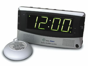 [SNBSBD375SS] Sonic Bomb SBD375SS Dual Alarm Clock with Bed Shaker