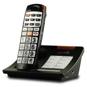 [SRICL30] Serene Innovations CL-30 Big Button 40dB+ Cordless Phone with Talking Caller ID