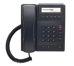 [SCITLM191001IP-BLK] Scitec TeleMatrix IP100 Single Line PABX Compatible Phone (Black)