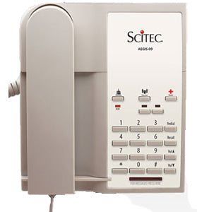 [SCIAEGIS309ASH] Scitec Aegis 90301 Single Line Non-Speakerphone (Ash)