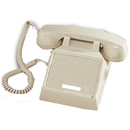 [COR250044VBANDL-ASH] Cortelco 250044-VBA-NDL No Dial Desk Phone (Ash)