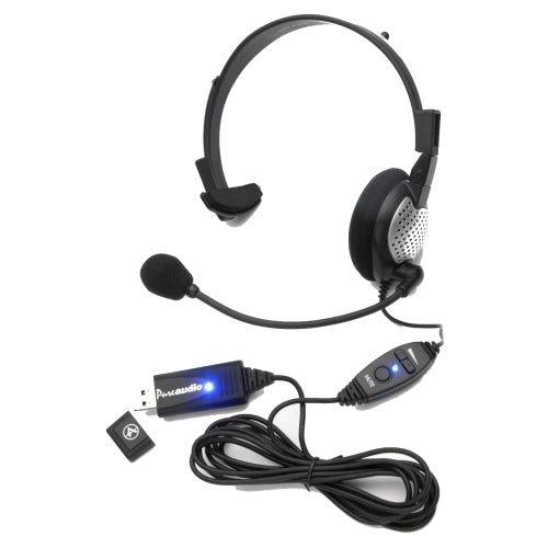 [ANDNC181MU] Andrea NC181VMUSB USB High Quality Digital Monural Headset