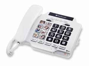 [CLSCSC500-WHT] ClearSounds CSC500 Amplified Spirit Phone (White)