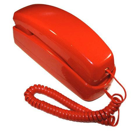 [GEEGE5303-RED] Golden Eagle Electronics 5303 Trimstyle Corded Phone (Red)