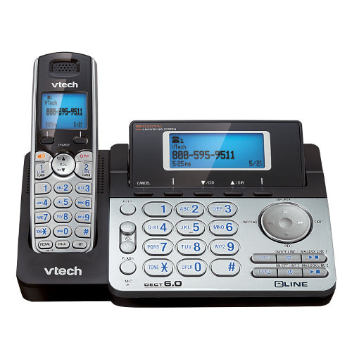 [VTCDS6151] VTech DS6151 2-Line Expandable Cordless Phone System with ITAD