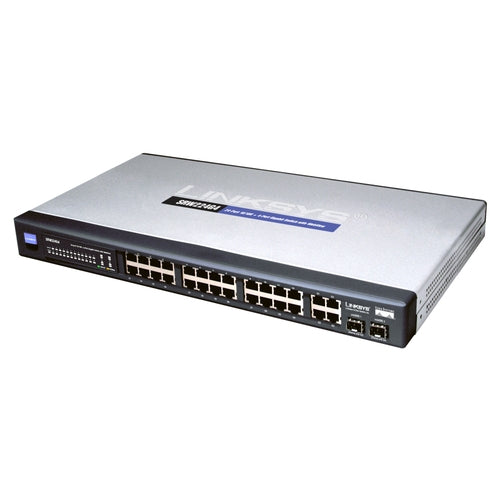 [CSOSRW224G4P] Cisco SRW224G4P 24-Port PoE Switch - 4 Gig Uplink