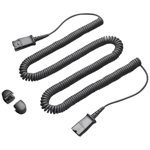 [PLT4071101] Plantronics 40711-01 10ft Quick Disconnect to Quick Disconnect Coil Extension Cable HP 920P2AA