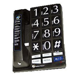 [STIDP300-BLK] Southern Telecom DP 300 Big Button Phone (Black)